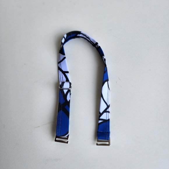 NWOT $60 Noon 1 Piece Swim Bathing Suit White Floral Strapless Sz 18 - Picture 14 of 14